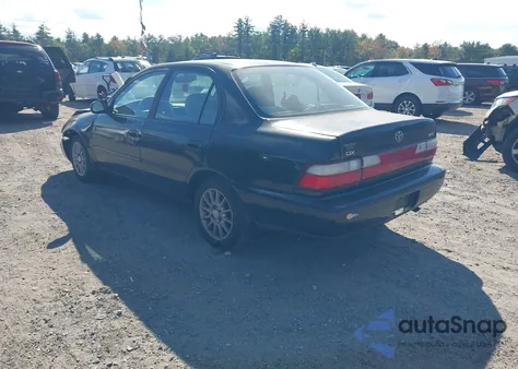 1996 Toyota Corolla Dx из США, поврежденный, VIN 2T1BB02E2TC176828